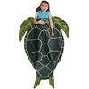 Silver Lilly Animal Tail Blanket - Plush Animal Sleeping Bag Blanket for Kids (Turtle)