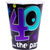 The Party Continues 40th Birthday Paper Cups 8ct [Toy] by Amscan
