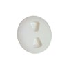 T. H. Marine T-H Marine Boat Hatch Deck Access Plate - Low Profile Round Inspection Hatch Port Hole Cover Plate Includes Textured Waterproof Twist Off Lid - 6", White