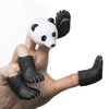 AQKILO Finger Puppet Set, Animals Puppet Show Theater Props, Novelty Toys Weird Stuff Gifts (Squirrel & Panda)