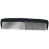 Hair Comb 5" Pocket Size Unbreakable, 72 Piece in a Jar, Black,