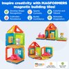 Magformers Cube House Penguin Set | Magnetic Tiles Building Blocks, Educational Kit, STEM Toy Set | Magnetic Building Tiles for Kids to Develop Problem-Solving Abilities and Shape Recognition