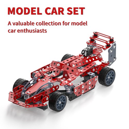 Lucky Doug Building Kit Model Car Set - STEM Project Building Toys for Kids Ages 8-12, Assembly Building Vehicle for Boys 8 9 10 11 Years Old