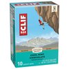 CLIF BAR - Cool Mint Chocolate with Caffeine - Made with Organic Oats - 10g Protein - Non-GMO - Plant Based - Energy Bars - 2.4 oz. (10 Pack)