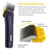Animal Stainless Steel Attachment 9 Color Guide Comb Set, for Andis/Oster A5/ Wahl KM Series Clipper Detachable Blade Pet, Dog, Cat, and Horse Clippers by YTXXDEUS