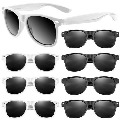 ASTARON 8 Pack Kids Party Sunglasses Bulk for Kids 3+ Summer Beach Party Birthday Party Favors Supplies Goody Bag Filler