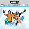 Superio Sandcastle Building Kit Snow Brick Maker Snow Sand Beach Toys for Kids and Adults Igloo Snow Block Form for Snow Forts or Sandbox Play Sand Toys Summer Outdoor Fun Beach Essentials