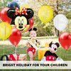 Big Cartoon Girl Mouse Balloon – Foil Birthday Balloon Decorations Giant Foil Animated Mouse Head Kids Theme Party Supplies