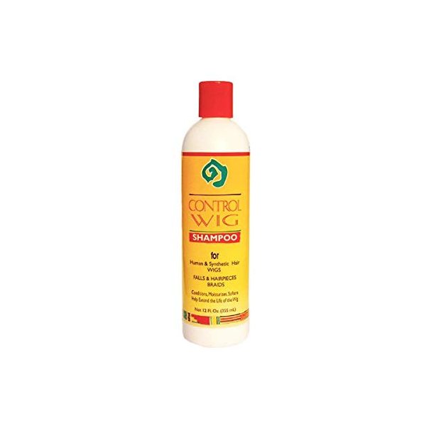 African Essence Control Wig Shampoo For Human And Synthetic Hair, 12 Oz