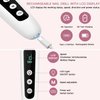 Electric Nail File Set, 9 in 1 Professional Manicure and Pedicure Kit, Cordless Nail Drill for Feet, LCD Display 10 Speeds Electric Nail Drill Machine, Hand Foot Care Tool for Christmas Gifts