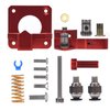 Bigtreetech Upgrade Dual Gear Extruder, Double Gear MK8 Extruder 3D Printer Dual Driver Stock Feeder All Metal 1.75mm Filament Extruder Kit for CR-10S Pro/CR-10/ Ender 3 V2/Ender 3/Ender 3 Pro Series