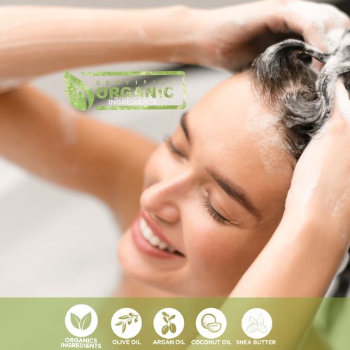 Cliove Conditioner | Hair Conditioner for Damaged Hair | Hair Treatment Infused with Organic Oils | AntiFrizz Deep Conditioner for Curly Wavy & Straight Hair|16oz