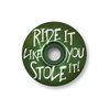 KustomCaps Ride It Like You Stole It 1 1/8" Bicycle Headset Cap (Green)