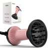 WUFAYHD Diffuser Hair Dryer for Curly Hair: Professional 2 in 1 Diffuser & Hair Dryers with Ionic & Ceramic Technology for Wavy Hair Enhances Curls and Waves While Reducing Frizz, Gifts for Women