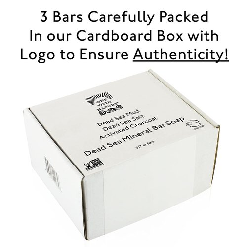 DEAD SEA MINERAL 7 oz SOAP VARIETY 3PK in BRANDED BOX. Dead Sea Salt contains Magnesium, Sulfur & 21 essential minerals. Shea Butter, Argan Oil, 100% Natural. All Skin Types, Acne, Eczema, Psoriasis