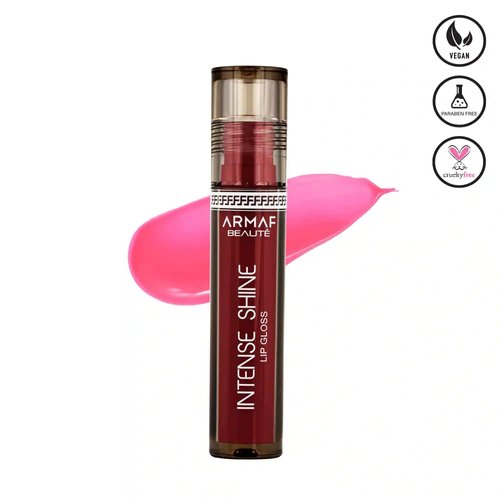 Armaf Beauté Intense Shine Lip Gloss - Moisturizing Non-Sticky Lip Gloss For High Shine, Cotton Candy, 3.2g/0.11 oz