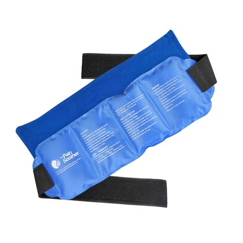 Oversized Reusable Hot & Cold Gel Ice Pack Wrap for Warm Compress and Cold Therapy for Hip, Ankle, Back, Shoulder, Knee, Arm, Neck, Elbow, FSA or HSA Eligible