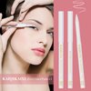 6Pcs White Eyeliner Pencils Professional Use as Highlighter,Lip Line Pen Long-lasting Nice Color Eye Brow Gel Pen Makeup Brow Tint Pencils Beauty Makeup Tools