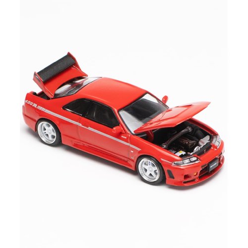 400R RHD (Right Hand Drive) Red 1/64 Diecast Model Car by Pop Race PR640091