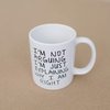 Joyful Moose Gag Gift Coffee Mug - I'm Not Arguing I'm Just Explaining Why I Am Right