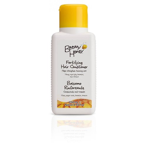 BeeMy Honey Fortifying Hair Conditioner – Italian Honey, Royal Jelly, Boswellia and Sandal Tree Seed Extract – Great For Curls – 98.4% Natural Origin, Made in Italy – Gluten-Free, 8.45 oz.