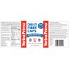 Yerba Prima Daily Fiber Caps - 180 Capsules, (Pack of 4) - Soluble & Insoluble Dietary Fiber Supplement - Colon Cleanse - Gut Health - Vegan, Non-GMO, Gluten-Free