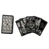Vieux Monde Express Midnight Rider Tarot Deck and Guide Booklet, Made in USA, Full Deck, 78 Cards, for Divination and Psychic Readings