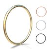 Tiny Gold Nose Ring hoop - 24 gauge snug Nose Hoop thin nose Piercings hoops - nose piercing rings