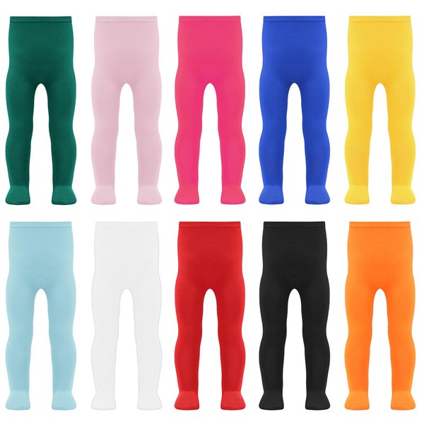 LLC427 10pcs 18 Inch Doll Pants Leggings Doll Clothes Set Designed for 18 inch Girl Dolls Most 18 Inch Dolls(No Doll)