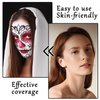Black White Red Face Body Paint,Oil Based Blendable Waterproof Halloween Cream Clown Face Body Paint Makeup Kit for Joker Zombie Vampire Skeleton Costume Cosplay
