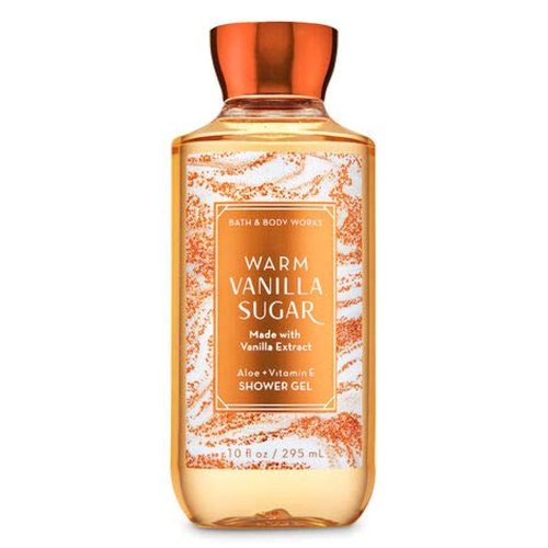Bath and Body Works Warm Vanilla Sugar Shower Gel Wash 10 Ounce