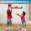 5" Mini Basketball for Mini Basketball Hoop, Small Replacement Basketball Toy for over The Door Basketball Hoop, PVC Basketballs for Kids Toddler, Beach Indoor Outdoor Sport Game Gift Set 3 PCS