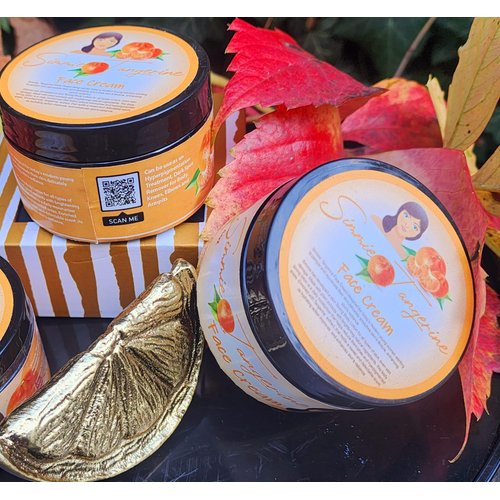 Simmie Tangerine Face Cream (4 oz)