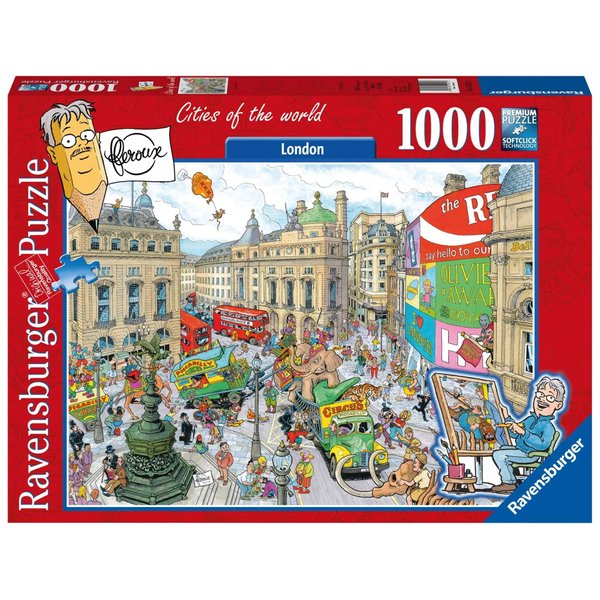 Ravensburger Piccadilly Circus 193721 1000 Piece Puzzle for Adults, Every Piece is Unique, Softclick Technology Means Pieces Fit Together Perfectly