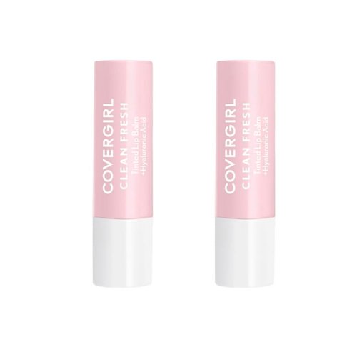 Pack of 2 CoverGirl Clean Fresh Tinted Lip Balm, I Cherry-Ish You 500