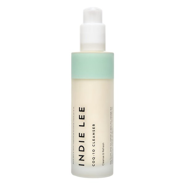 Indie Lee Coq 10 Cleanser - Cream-to-Milk Facial Cleanser Enriched with Hydrating Grape Seed & Jojoba Oil and Soothing Aloe Vera for a Nourished, Healthy Glow (125 Fl Oz)