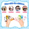 Kaemi 10 Pcs Finger Puppets for Toddlers, Soft Plush Animals Finger Puppet Toys for Story Time Playtime Shows Party Favors, Educational Puppets for Autistic Children