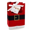 Big Dot of Happiness Jolly Santa Claus - Christmas Party Favor Boxes - Set of 12