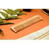 Generic International Shop PureTress Handcrafted Neem Wood Comb - Non-Static and Eco-Friendly Fine Tooth Comb for Men and Women - Soothing Scalp and Hair Health - 7 Inches