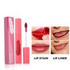 3 Colors Peel Off Matte Lip Liner Stain, Long Lasting Natural Peel Off Tattoo Lip Stain, Waterproof Smudge Proof Non-Stick Cup Lip Tint Peel Off Lip Gloss, Lip Makeup Gift for Women-01#02#03#