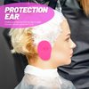 Beavorty Hair Styling Accessories 3 Pairs Silicone Ear Covers Hair Dye Ear Cover Protector Hair Perm Oil Shield Anti-Staining Earmuffs Protector for Salon Barber Hairdressing Hair Styling Tools