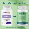 BESTVITE Vitamin D 2000 IU (240 Capsules) - No Stearates - Non GMO - Gluten Free