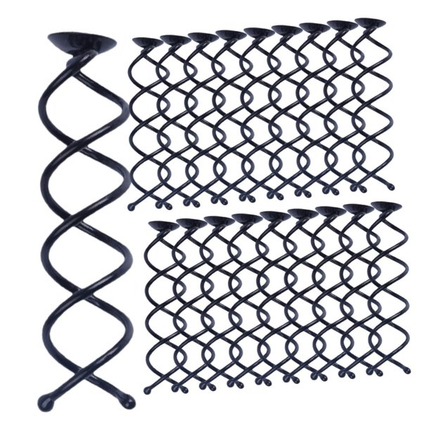 Beatifufu 20pcs Spiral Barrettes Hair Pin Bun Clip Pin Fast Bun Maker Wonder Bread Spiral Bobby Pins Corkscrew Bridal Hair Accessories Hair Slides for Women Women's Alloy Anti-scratch