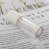 COSIDEA 20pcs Round 4ml 0.13oz White Empty lip gloss tubes with wand Lipgloss tube containers for lip oil packing