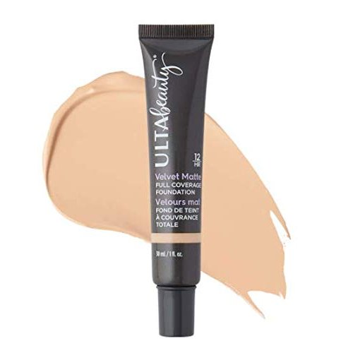 Ulta Beauty Velvet Matte Long-Wearing Cream Foundation, Light Warm, 1 Fluid Ounce
