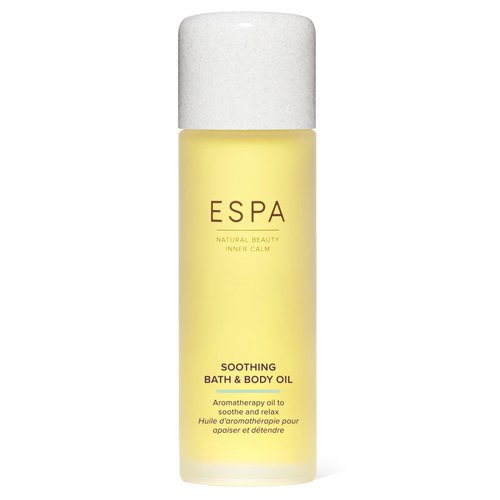 ESPA | Soothing Bath and Body Oil | 100ml | Myrrh, Rose Geranium & Frankincense | Menopause-friendly