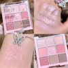 JIMYAUQIN Blooming Your Own Beauty Eye Shadow Palette, 9 Shades (Romantic Sakura)