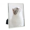 DECANIT 8x10 Picture Frame Metal, Thin Profile Photo Frame 8 by 10 Inch, Display for Wall or Tabletop,Silver