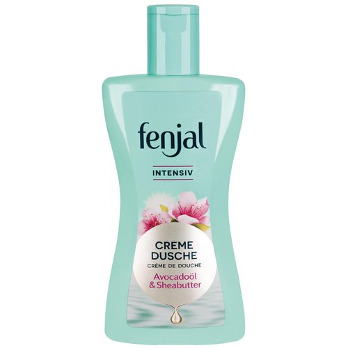 fenjal Sensual Intensive Shower Cream 200ml w/Natural Avocado Oil and Shea Butter