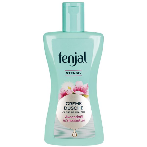 fenjal Sensual Intensive Shower Cream 200ml w/Natural Avocado Oil and Shea Butter